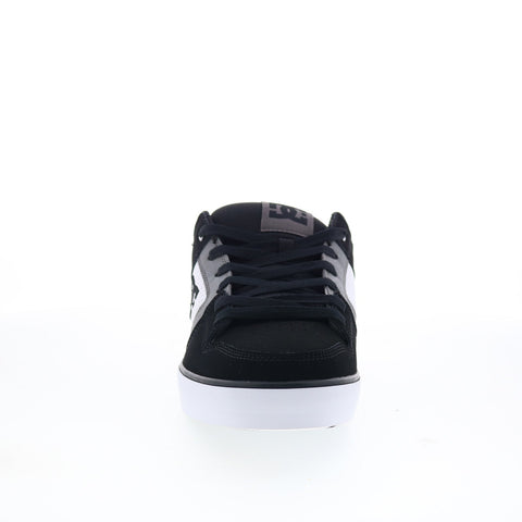 DC Pure 300660-XWKR Mens Black Nubuck Skate Inspired Sneakers Shoes