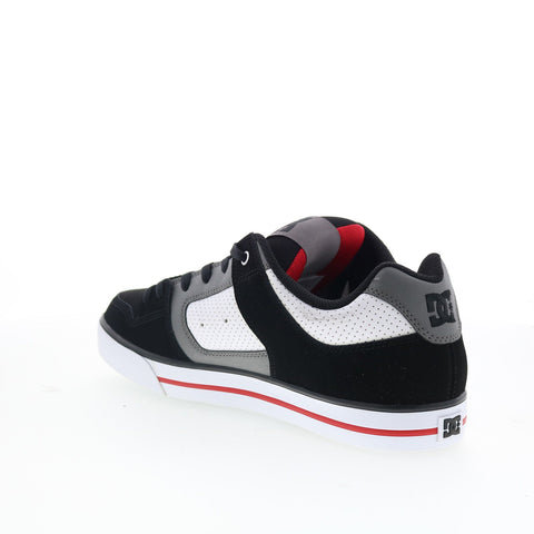 DC Pure 300660-XWKR Mens Black Nubuck Skate Inspired Sneakers Shoes