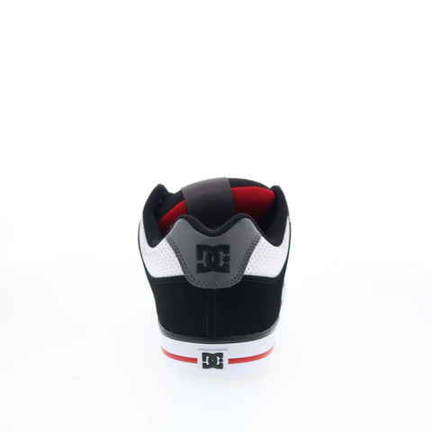 DC Pure 300660-XWKR Mens Black Nubuck Skate Inspired Sneakers Shoes