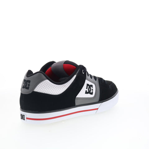DC Pure 300660-XWKR Mens Black Nubuck Skate Inspired Sneakers Shoes