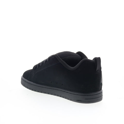 DC Court Graffik SE 300927-BHE Mens Black Skate Inspired Sneakers Shoes