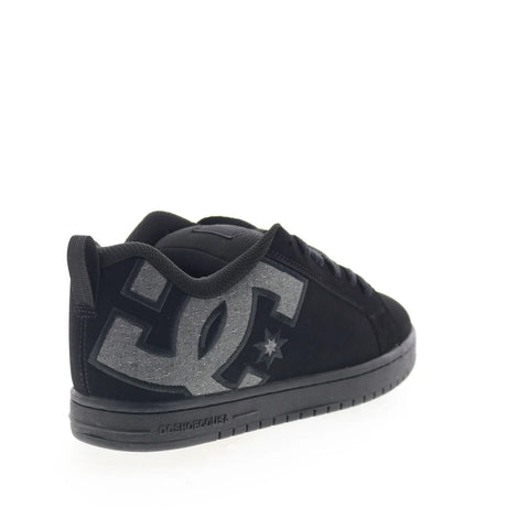 DC Court Graffik SE 300927-KDW Mens Black Skate Inspired Sneakers Shoes