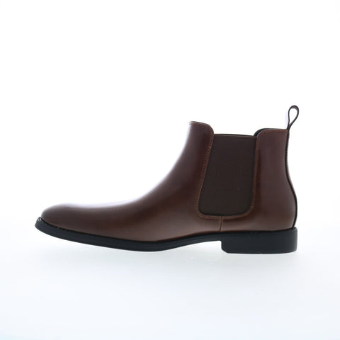 Rush By Gordon Rush Chelsea Boot 301327 Mens Brown Synthetic Chelsea Boots