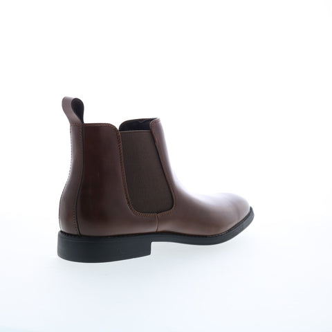Rush By Gordon Rush Chelsea Boot 301327 Mens Brown Synthetic Chelsea Boots