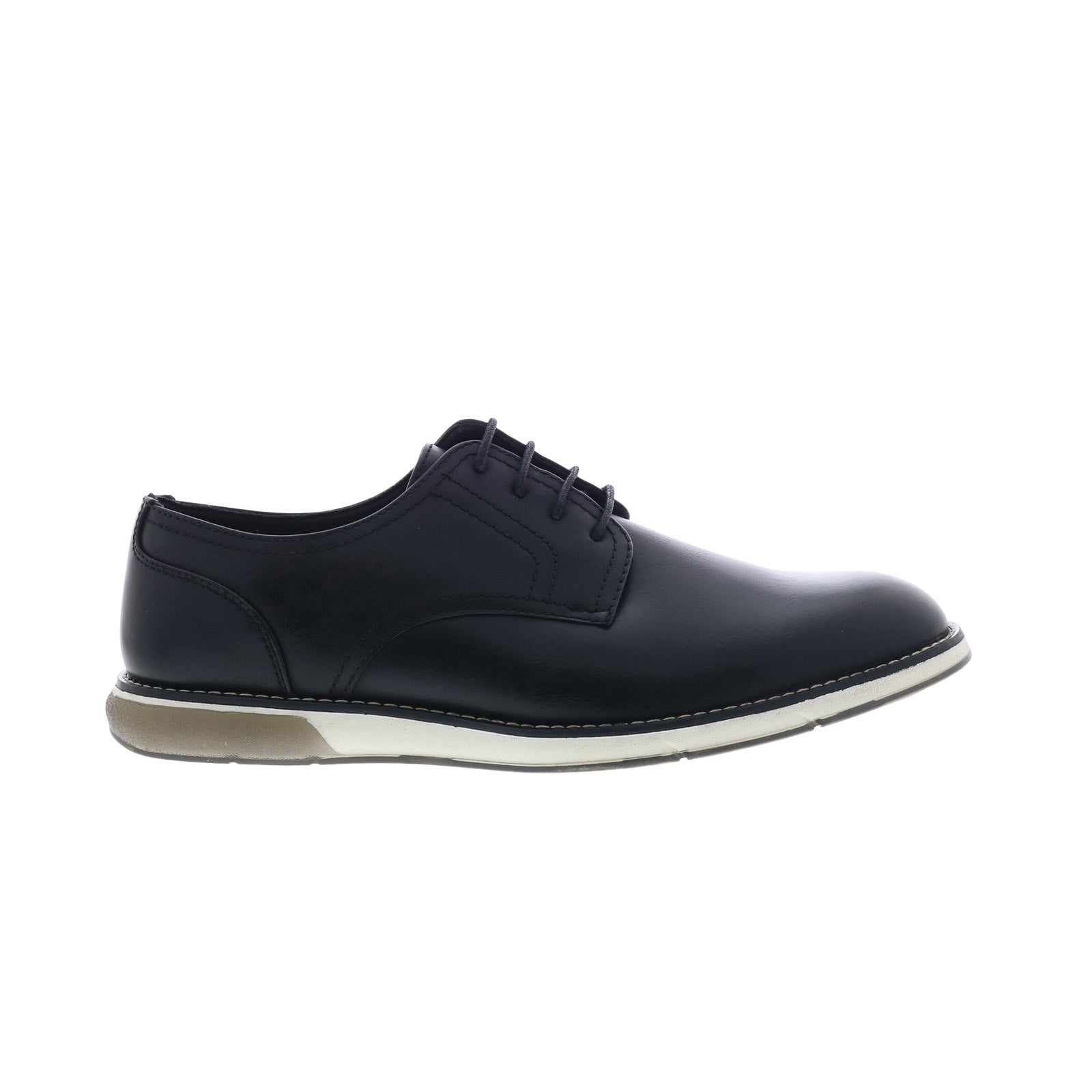 Rush By Gordon Rush Plain Toe Oxford Mens Black Oxfords 