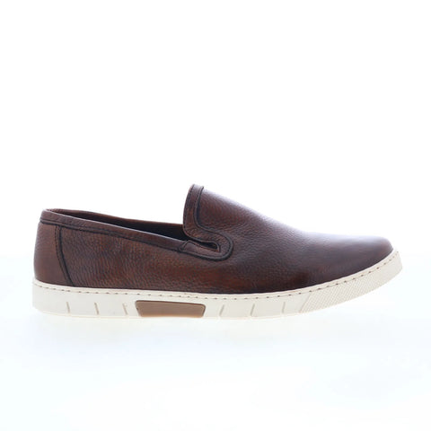 T.B. Phelps 3015-32-2668 Mens Brown Leather Loafers & Slip Ons Casual Shoes