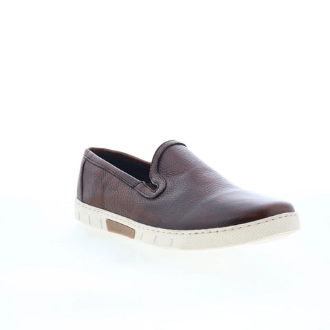 T.B. Phelps 3015-32-2668 Mens Brown Leather Loafers & Slip Ons Casual Shoes