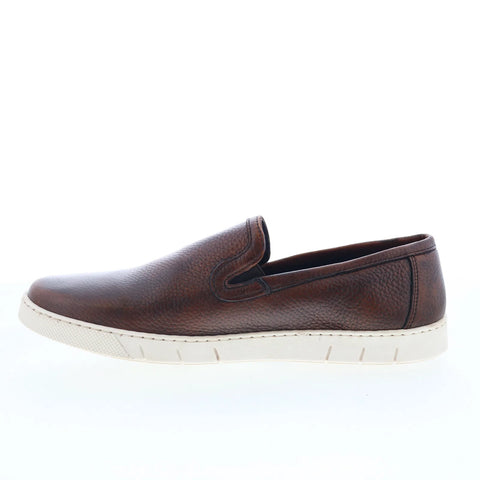 T.B. Phelps 3015-32-2668 Mens Brown Leather Loafers & Slip Ons Casual Shoes