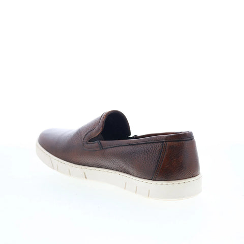 T.B. Phelps 3015-32-2668 Mens Brown Leather Loafers & Slip Ons Casual Shoes
