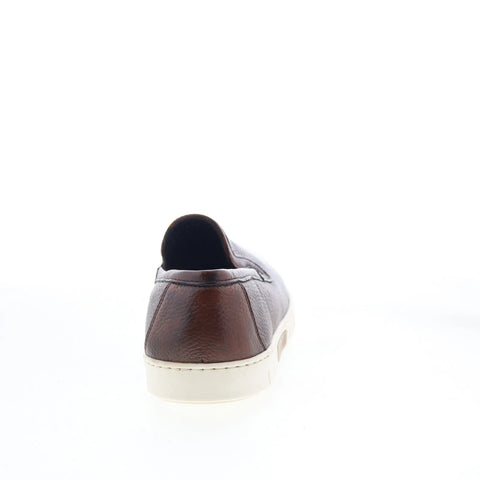 T.B. Phelps 3015-32-2668 Mens Brown Leather Loafers & Slip Ons Casual Shoes