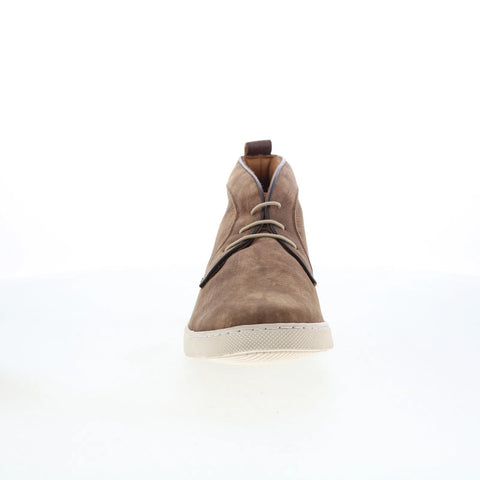 T.B. Phelps 3017-9-100 Mens Brown Leather Lace Up Chukkas Boots