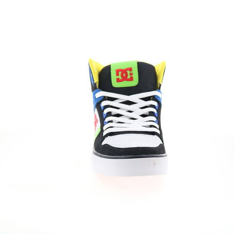 DC Spartan High WC 302523 Mens White Nubuck Skate Inspired Sneakers Shoes