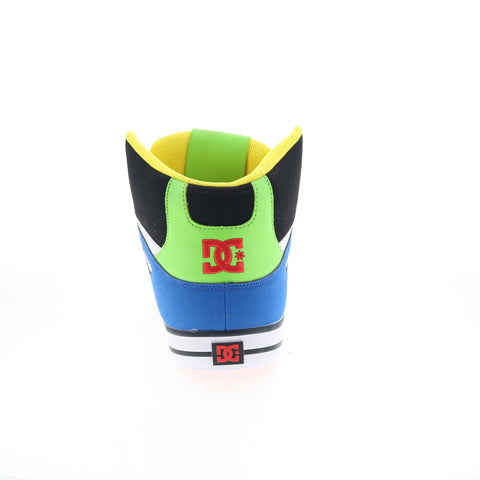 DC Spartan High WC 302523 Mens White Nubuck Skate Inspired Sneakers Shoes
