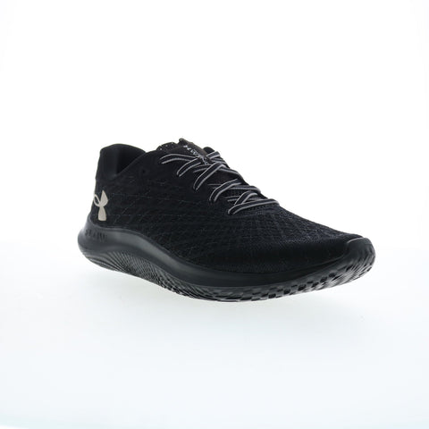 Under Armour Flow Velociti Wind 2 Cn Mens Black Athletic Running Shoes