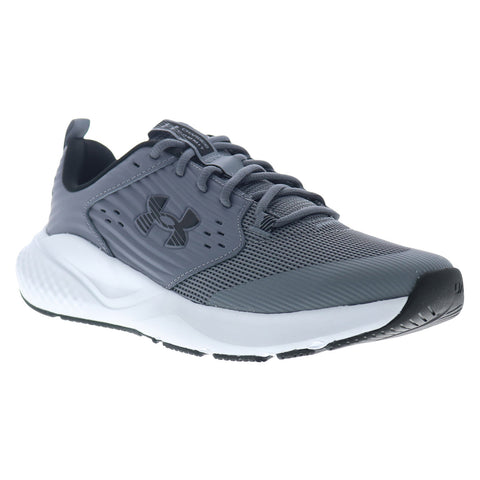 Under Armour Charged Commit TR 4 Mens Gray Athletic Cross Training Shoes