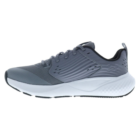 Under Armour Charged Commit TR 4 Mens Gray Athletic Cross Training Shoes