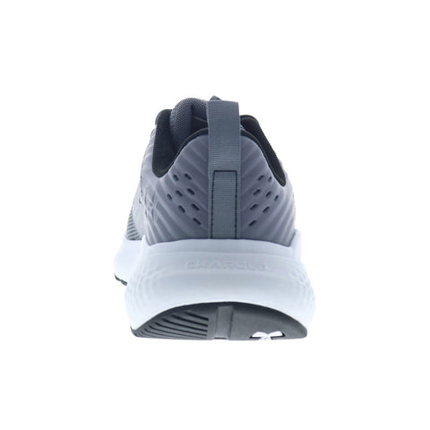 Under Armour Charged Commit TR 4 Mens Gray Athletic Cross Training Shoes