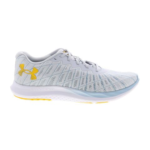 Under Armour Charged Breeze 2 3026135-108 Mens Gray Athletic Running Shoes