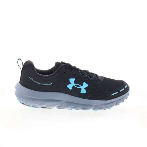 Under Armour Charged Assert 10 Mens Black Lifestyle Sneakers Shoes