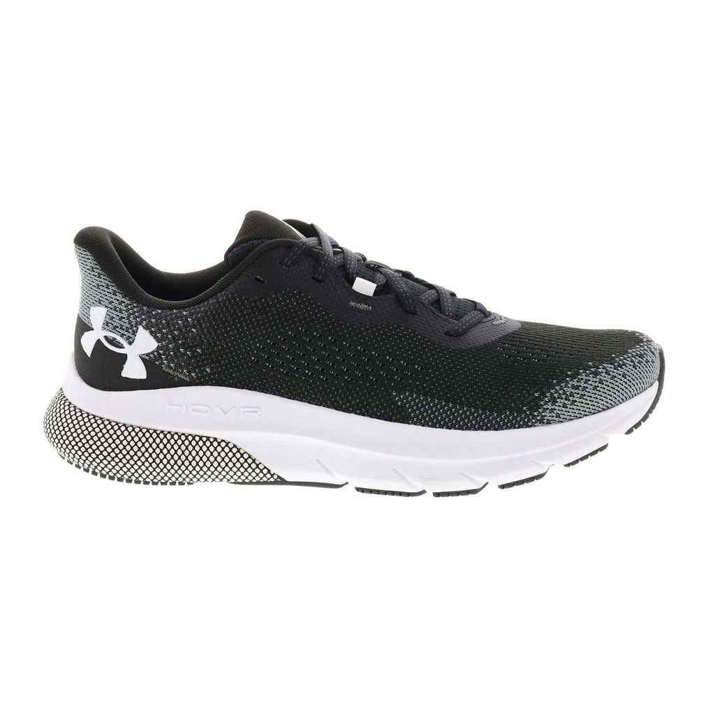 Under Armour HOVR Turbulence 2 Mens Black Canvas Athletic Running Shoe ...