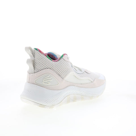 Under Armour Curry 3Z 24 Suede Mens Beige Canvas Athletic Basketball Shoes