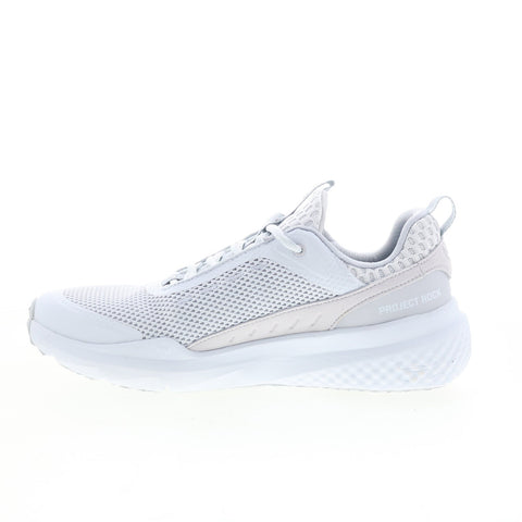 Under Armour Project Rock BSR 5 Dwayne Johnson Mens Gray Athletic Shoes