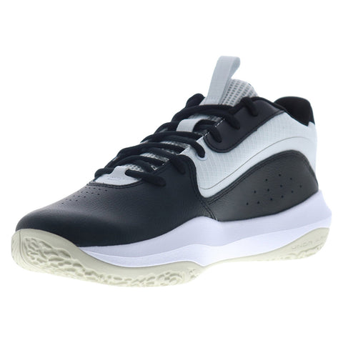 Under Armour Lockdown 7 3028512-002 Mens Black Athletic Basketball Shoes