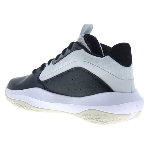 Under Armour Lockdown 7 3028512-002 Mens Black Athletic Basketball Shoes