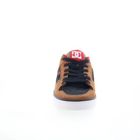 DC Course 302880 Mens Brown Suede Lace Up Skate Inspired Sneakers Shoes