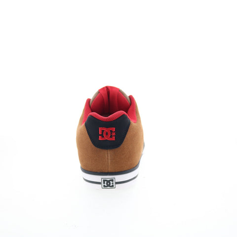 DC Course 302880 Mens Brown Suede Lace Up Skate Inspired Sneakers Shoes