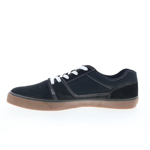 DC Tonik 302905 Mens Black Suede Lace Up Skate Inspired Sneakers Shoes