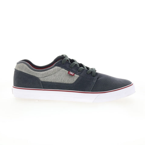 DC Tonik 302905 Mens Gray Suede Lace Up Skate Inspired Sneakers Shoes