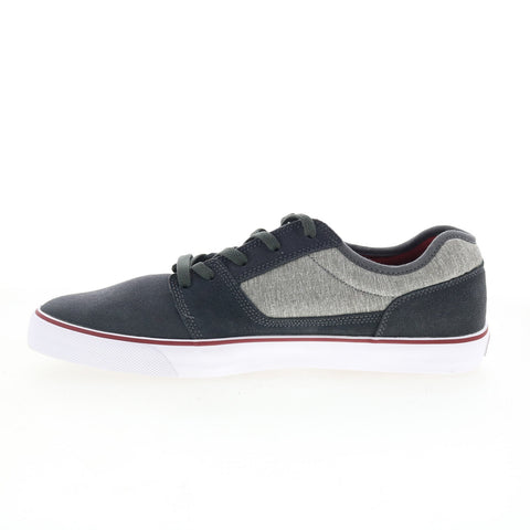 DC Tonik 302905 Mens Gray Suede Lace Up Skate Inspired Sneakers Shoes