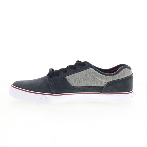 DC Tonik 302905 Mens Gray Suede Lace Up Skate Inspired Sneakers Shoes