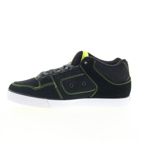 DC Radar Slim 302925-KSL Mens Black Canvas Skate Inspired Sneakers Shoes