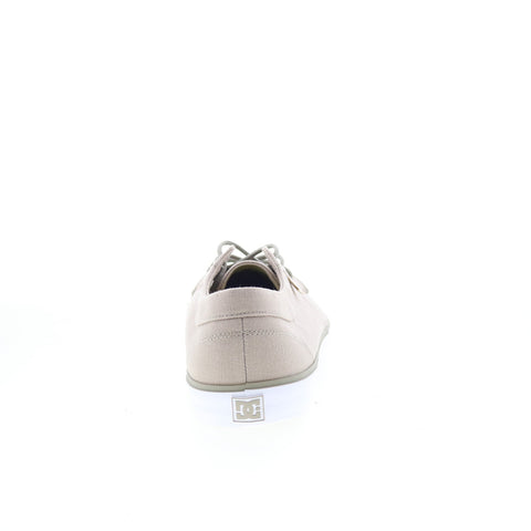 DC Standard TX 303009 Mens Beige Canvas Skate Inspired Sneakers Shoes