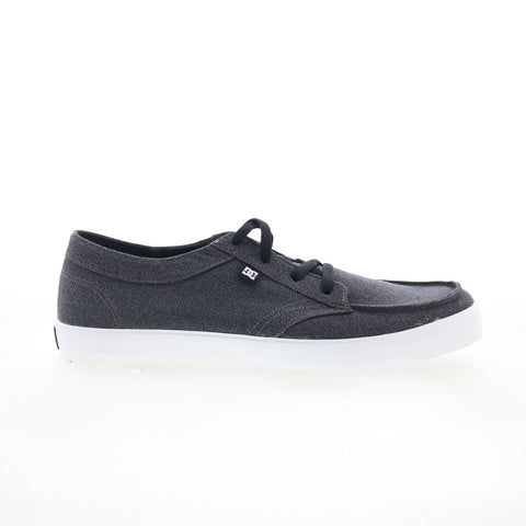 DC Standard TX 303009 Mens Black Canvas Skate Inspired Sneakers Shoes