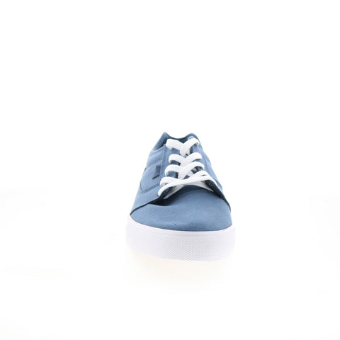 DC Tonik TX 303111 Mens Blue Suede Lace Up Skate Inspired Sneakers Shoes