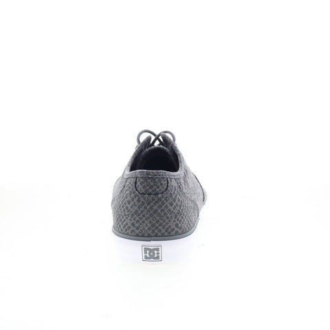 DC Studio TX 303428 Mens Gray Canvas Skate Inspired Sneakers Shoes