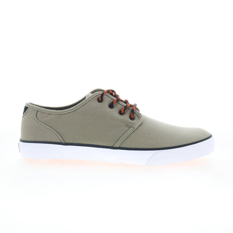 DC Studio TX 303428 Mens Green Canvas Skate Inspired Sneakers Shoes