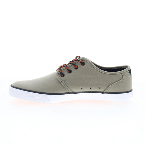 DC Studio TX 303428 Mens Green Canvas Skate Inspired Sneakers Shoes