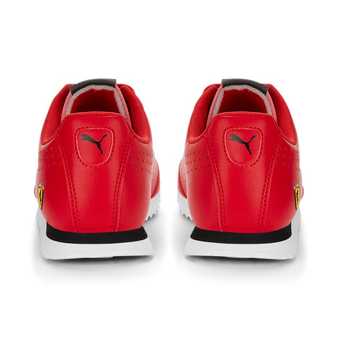 Puma Scuderia Ferrari Roma Via Perf Mens White Motorsport Sneakers Shoes