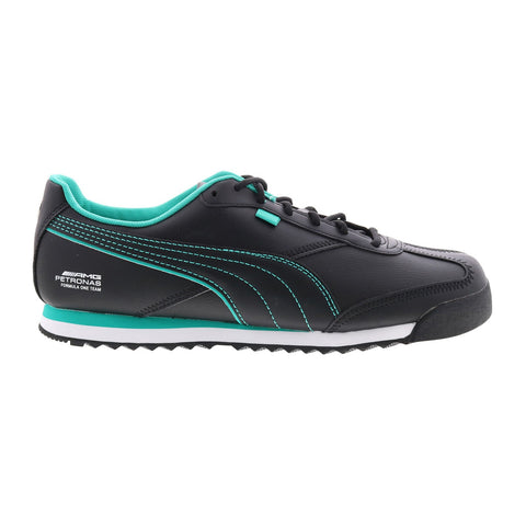 Puma Mapf1 Mercedes AMG Petronas Roma Via Mens Black Sneakers Shoes