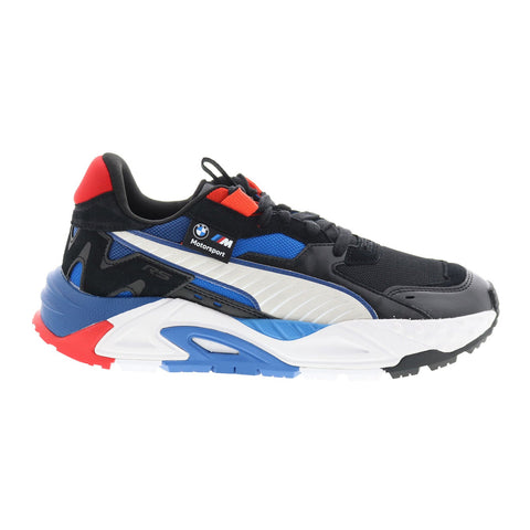 Puma Bmw M Motorsport Rs-Trck Mens Black Motorsport Inspired Sneakers Shoes
