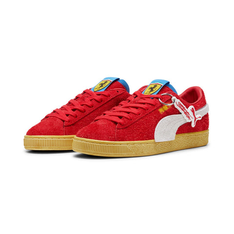 Puma Scuderia Ferrari Suede x Joshua Vides 30799901 Mens Red Sneakers Shoes