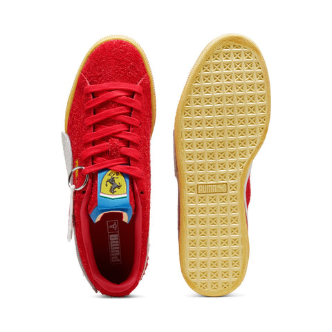 Puma Scuderia Ferrari Suede x Joshua Vides 30799901 Mens Red Sneakers Shoes