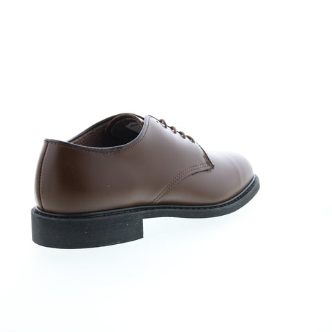 Altama Uniform Oxford 608004 Mens Brown Wide Oxfords Plain Toe Shoes