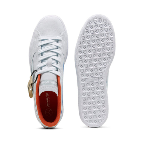 Puma Mercedes AMG Suede T 30801802 Mens Gray Motorsport Sneakers Shoes