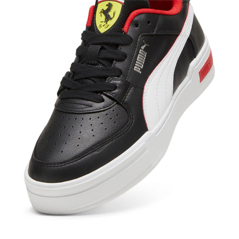 Puma Scuderia Ferrari CA Pro Mens Black Motorsport Inspired Sneakers Shoes