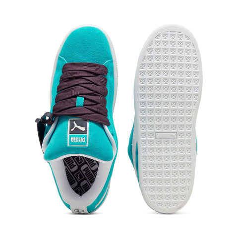 Puma Mercedes AMG Petronas F1 Suede Xl Mens Green Motorsport Sneakers Shoes